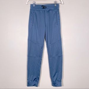 7/8 S KYODAN girls drawstring pockets blue joggers size S (7/8)